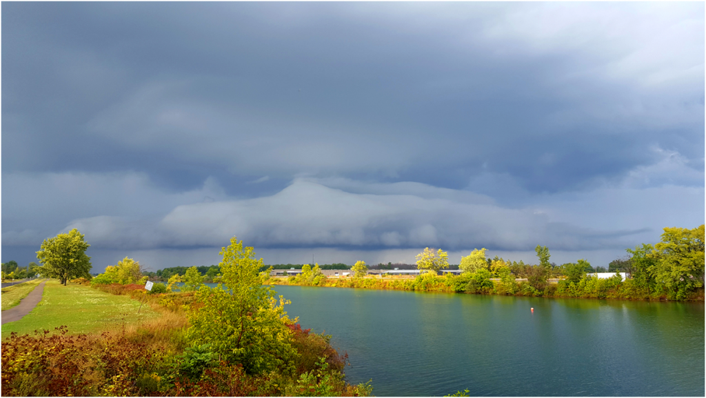 photo of clouds by David Chapman.