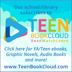 Our school/library subscribes to Teen Book Cloud, Read Watch Learn. Click here for YA/Teen ebooks, Graphic Novels, Audio Books and more! www.TeenBookCloud.com