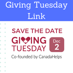 Save the date giving Tuesday - December 2