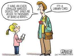 library card membership comic